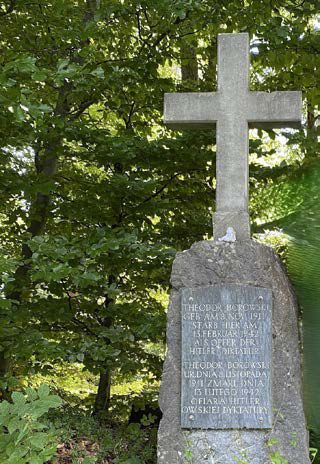 Tu powieszono Teodora Borowskiego. Foto: Marc Komstanzer
